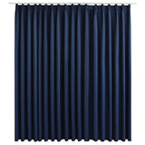 Vidaxl -Vorhang mit Haken 290x245 cm blau