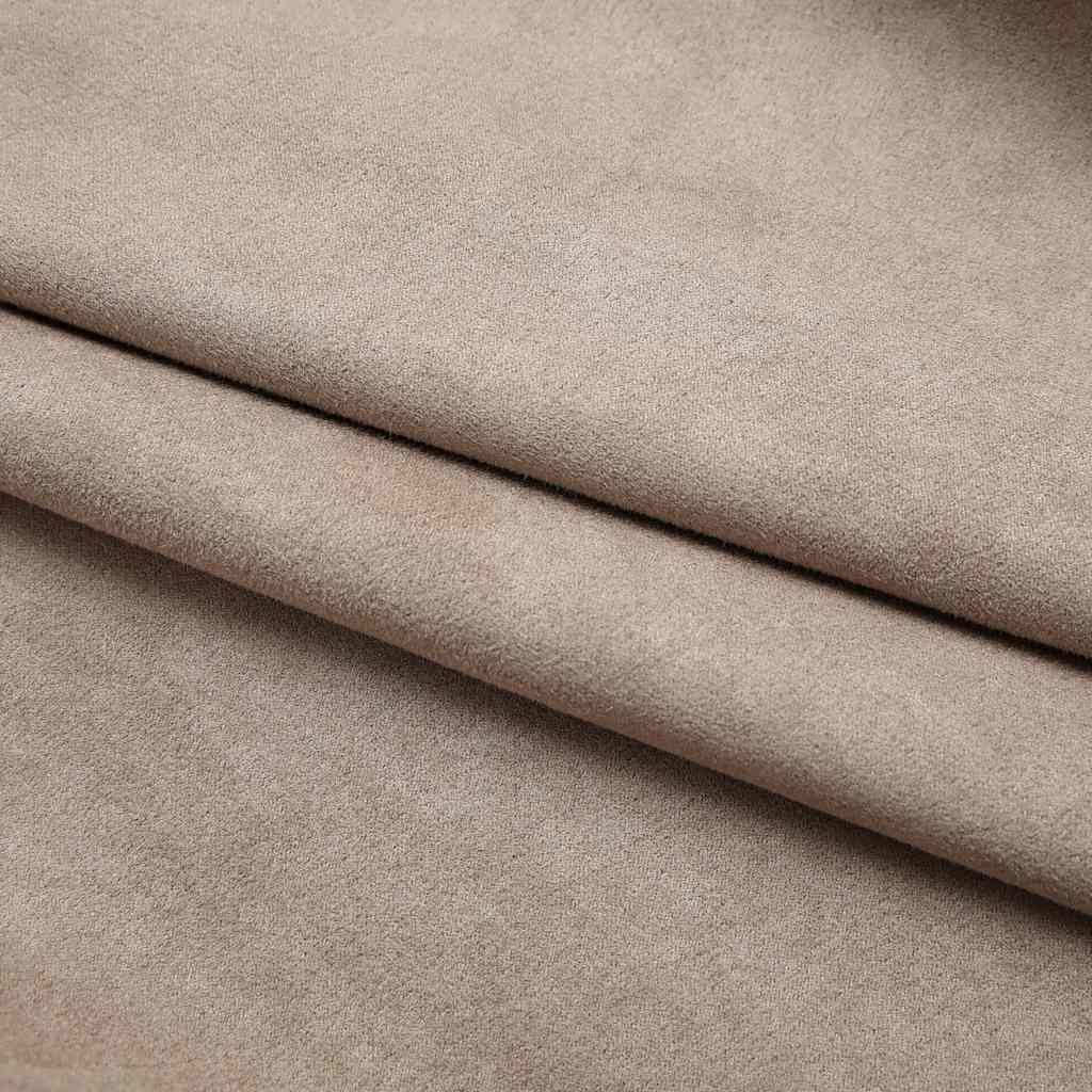 VIDAXL -Vorhänge Blackout mit Haken 2 ST 140x225 cm Taupe