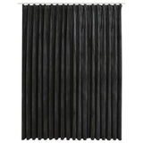 Vidaxl -Vorhang Blackout mit Haken 290x245 cm Samt -Anthrazit