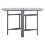 Vidaxl tuintafel 120x70x74 cm massief acaciahout grijs