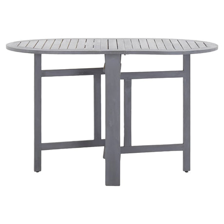 Vidaxl tuintafel 120x70x74 cm massief acaciahout grijs