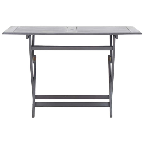 Vidaxl tuintafel inklapbaar 120x70x75 cm massief acaciahout