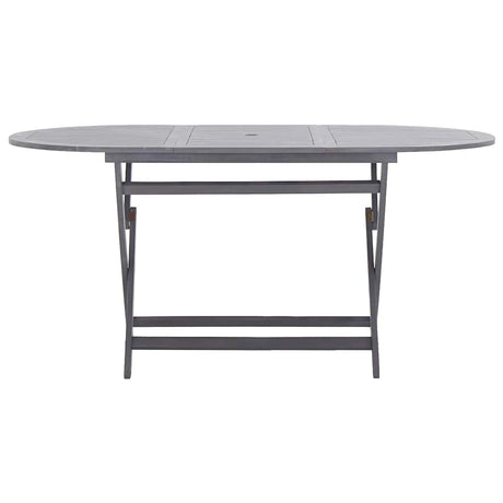 Vidaxl tuintafel inklapbaar 160x85x75 cm massief acaciahout