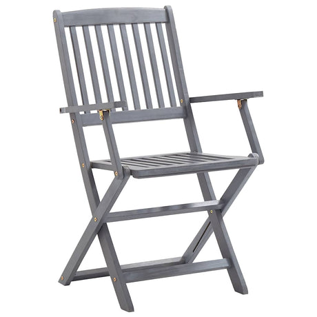 Vidaxl tuinstoelen inklapbaar 2 st massief acaciahout