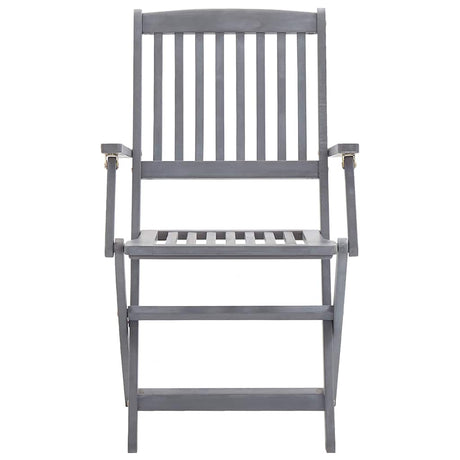 Vidaxl tuinstoelen inklapbaar 2 st massief acaciahout