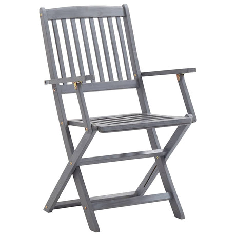 Vidaxl tuinstoelen inklapbaar 4 st massief acaciahout