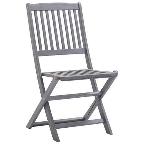Vidaxl tuinstoelen inklapbaar 2 st massief acaciahout