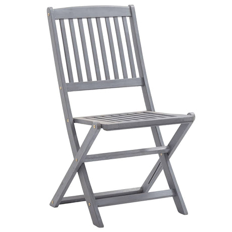 Vidaxl tuinstoelen 4 st inklapbaar massief acaciahout