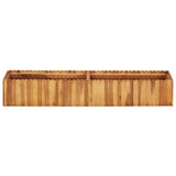 VidaXL Planter raised 150x30x25 cm solid acacia wood