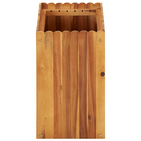Vidaxx Pflanzgefäß erhöht 50x30x50 cm aus massivem Akazienholz