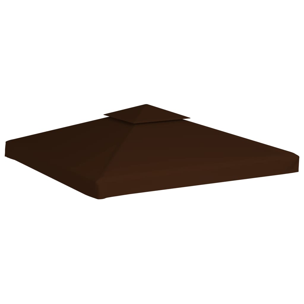 Vidaxl prieverkak 2-warstwowy 310 g m² 3x3 m Brown