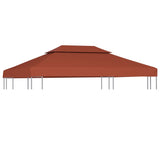 Vidaxl Prieverkak 2-lag 310 g m² 4x3 m terracotta farvet