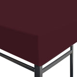 VIDAXL VORED RAACH 310 G M² 3x4 M BORDEAUX