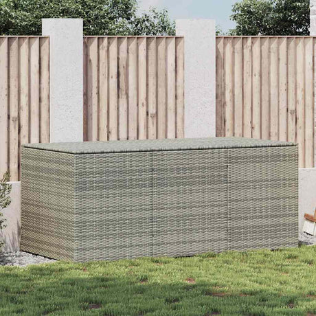 Vidaxl tuinbox 180x90x70 cm poly rattan grijs