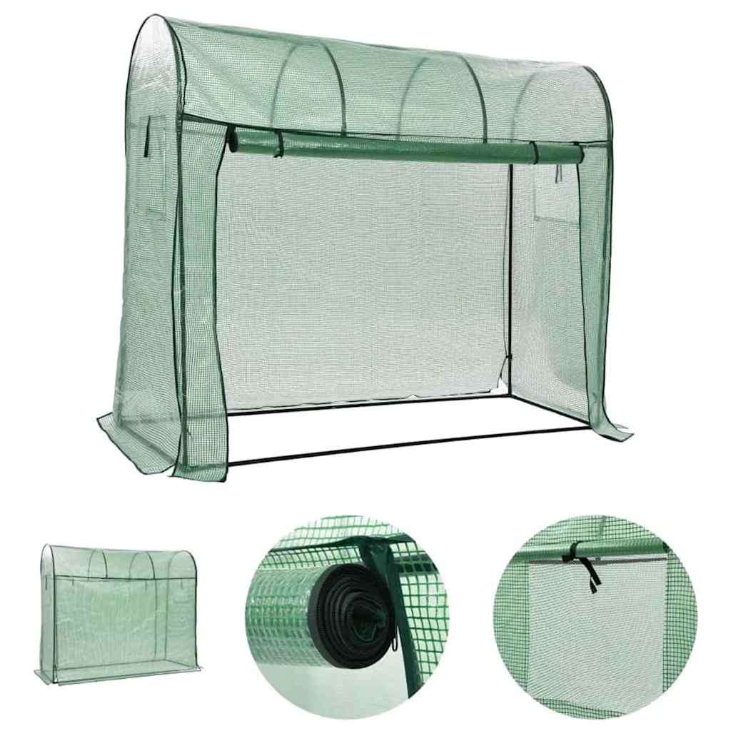 Vidaxl Tuinkas mit Reißverschluss 200x80x170 cm