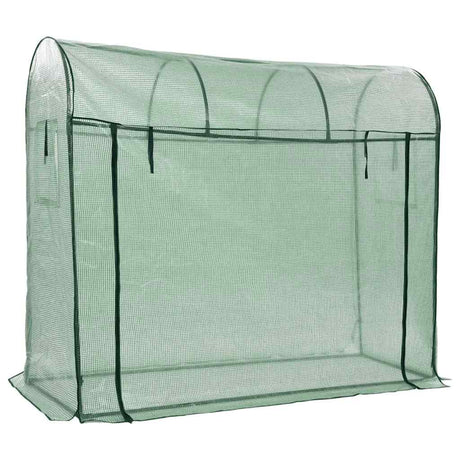 Vidaxl Tuinkas mit Reißverschluss 200x80x170 cm