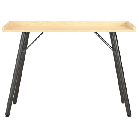 Vidaxl bureau 90x50x79 cm eikenkleurig