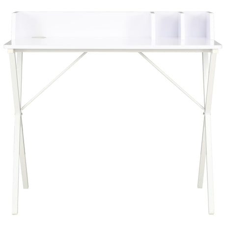 Vidaxl bureau 80x50x84 cm wit