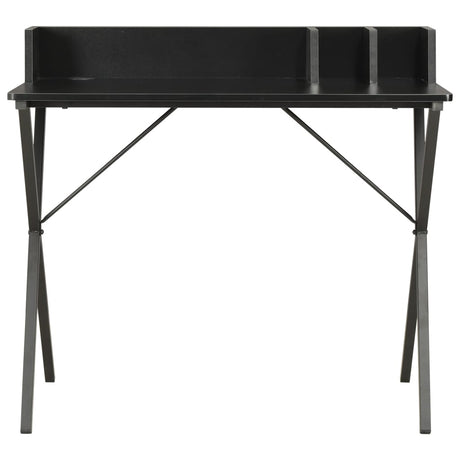 Vidaxl bureau 80x50x84 cm zwart
