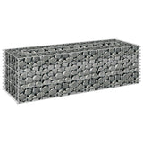 Plaopanice Vidaxl Gabion zvedla 90x30x30 cm galvanizovaná ocel