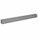 Vidaxl Gabion -Pflanzer vermehrte 360x30x30 cm verzinkter Stahl
