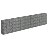 Vidaxl Gabion Sadzarka podniesiona stal ocynkowana 360x30x90 cm