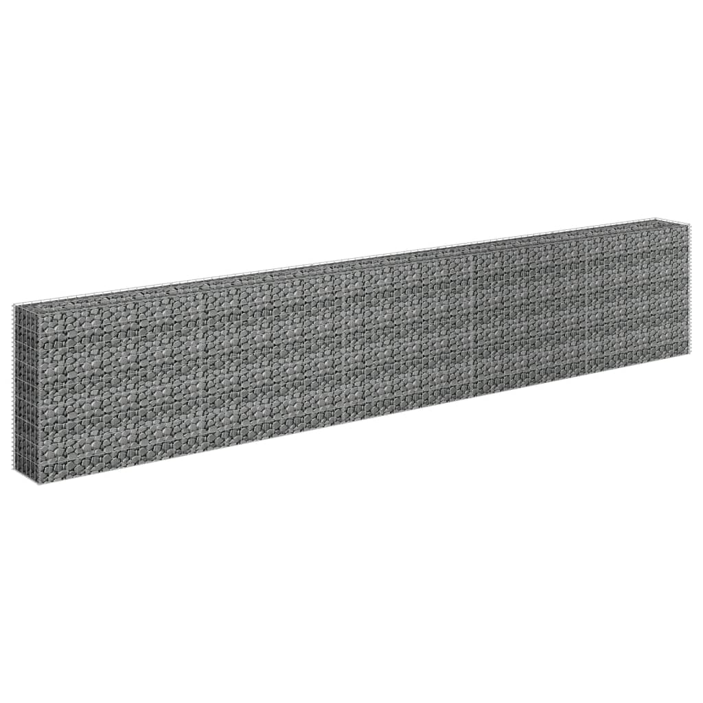 Spanter Vidaxl Gabion Intensed 450x30x90 cm galvanizovaná ocel