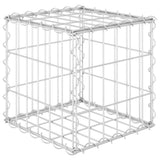 Vidaxl Gabion Planter hævet Cube 30x30x30 cm ståltråd