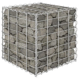 Vidaxl Gabion Planter hevet kube 40x40x40 cm ståltråd