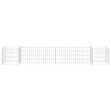 Vidaxl Gabion Planungsbox H-förmig 260 x 40 x 40 cm Stahldraht