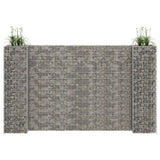 Vidaxl Gabion Planning Box H-formet 260x40x150 cm ståltråd