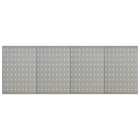 Vidaxl Gaartjenspanelen -Wand -montiert 4 Stcs 40x58 cm Stahl
