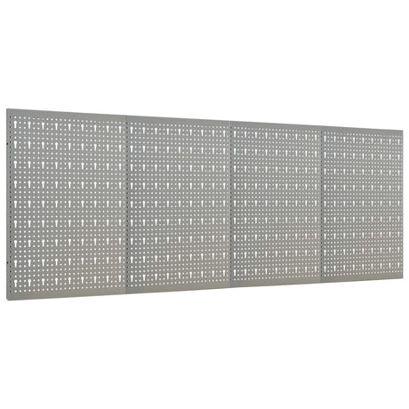 Vidaxl Gaartjenspanelen -Wand -montiert 4 Stcs 40x58 cm Stahl