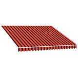 Vidaxl LaFeldoek 300x250 cm Leinwand orange und braun