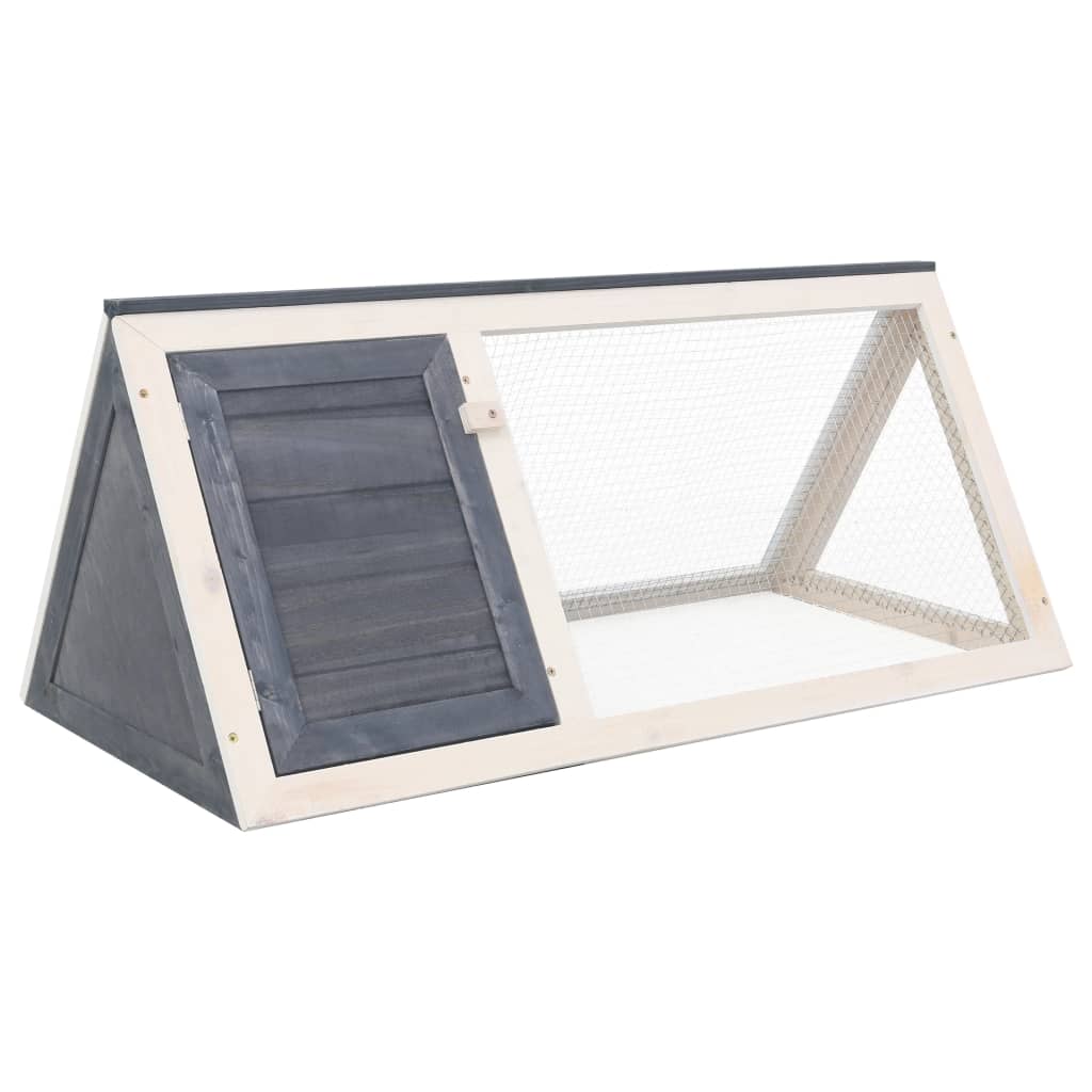 VidaXL Rabbit loft Wood Gray