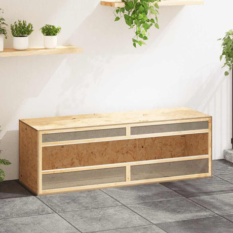 Vidaxl Terrarium 144x46x48 cm verarbeitetes Holz
