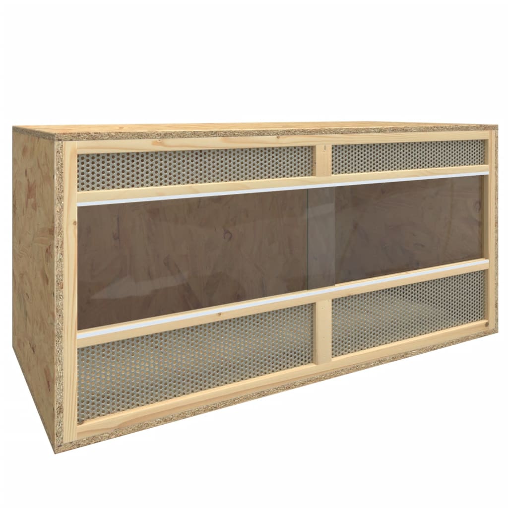 Vidaxl Terrario 100x47x47 cm de madera procesada