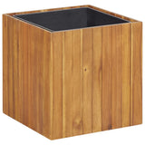 VIDAXL -Pflanzer Einfügen 43.5x43.5x44 cm Feststoff Acaciahout