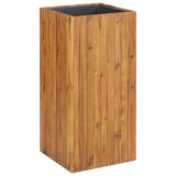 Vidaxl Planning Box hevet 43,5x43,5x90 cm Solid Acacia Wood