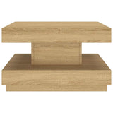 Vidaxl salontafel 60x60x35 cm mdf lichtbruin