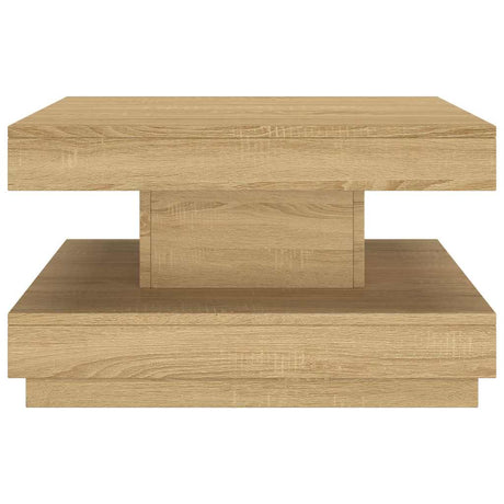 Vidaxl salontafel 60x60x35 cm mdf lichtbruin