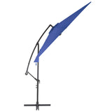 Vidaxl Flydende parasol med aluminiumstang 300 cm blå