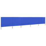 Vidaxl Sandshield 5 paneli 600x160 cm materiał Azure Blue