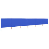 Vidaxl Sandshield 6 paneli 800x80 cm tkanina Azure Blue