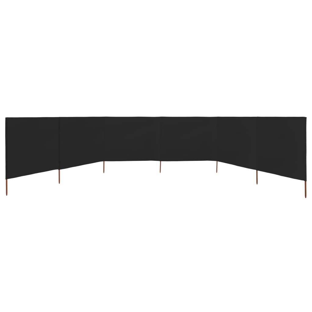 VIDAXL MODULMO 6 PANNELLI 800X160 CM Black