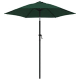 Vidaxl Parasol 200x224 cm Aluminum green