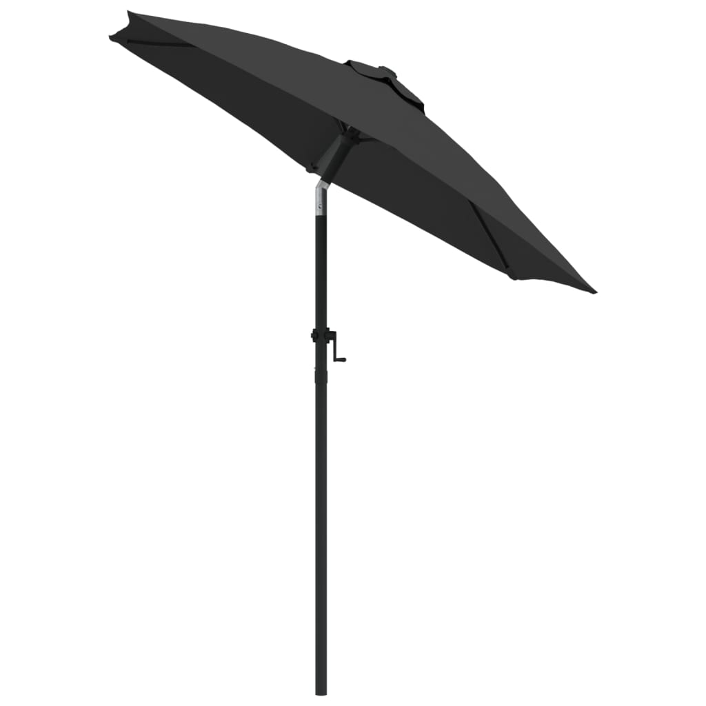 Vidaxl parasol 200x224 cm anthracite en aluminium