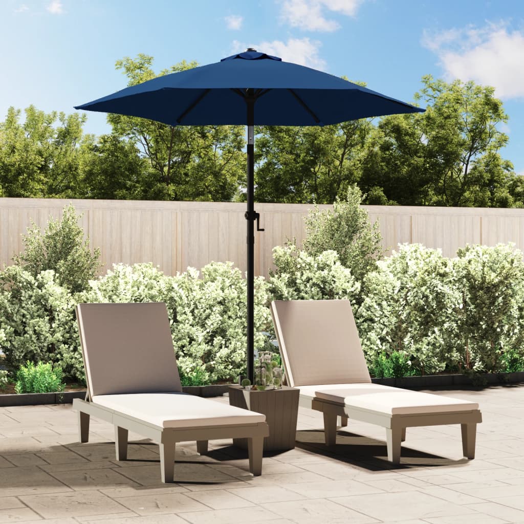 Vidaxl Parasol 200x224 cm Aluminium Blue