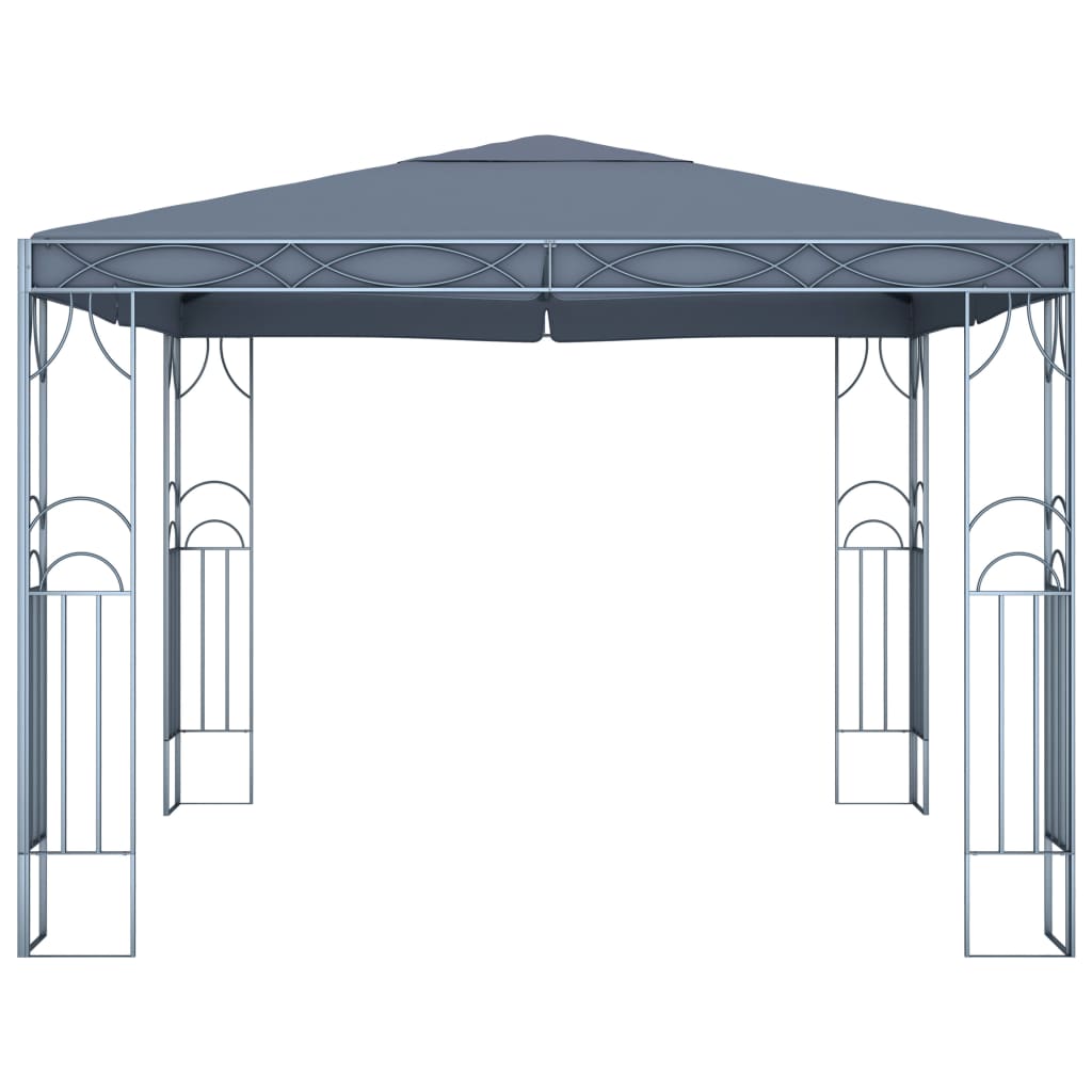 Vidaxl arbor 300x300 cm Anthracit