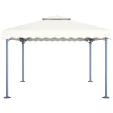 Vidaxl Arbor 400x300 cm Aluminiumcreme